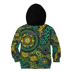 Personalised Aboriginal Art People Symbol Kid Hoodie
