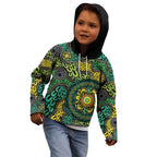 Personalised Aboriginal Art People Symbol Kid Hoodie