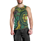 Personalised Aboriginal Art People Symbol Men Tank Top