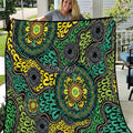 Personalised Aboriginal Art People Symbol Quilt