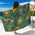 Personalised Aboriginal Art People Symbol Sarong
