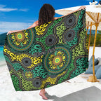 Personalised Aboriginal Art People Symbol Sarong