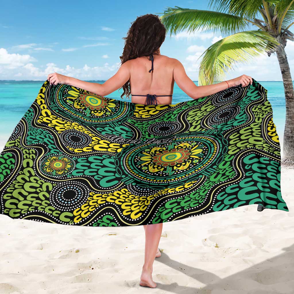 Personalised Aboriginal Art People Symbol Sarong