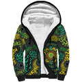 Personalised Aboriginal Art People Symbol Sherpa Hoodie
