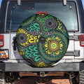 Personalised Aboriginal Art People Symbol Spare Tire Cover