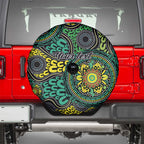 Personalised Aboriginal Art People Symbol Spare Tire Cover