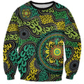 Personalised Aboriginal Art People Symbol Sweatshirt