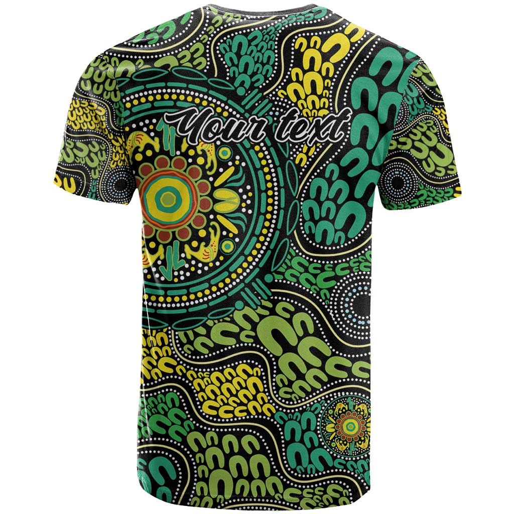 Personalised Aboriginal Art People Symbol T Shirt