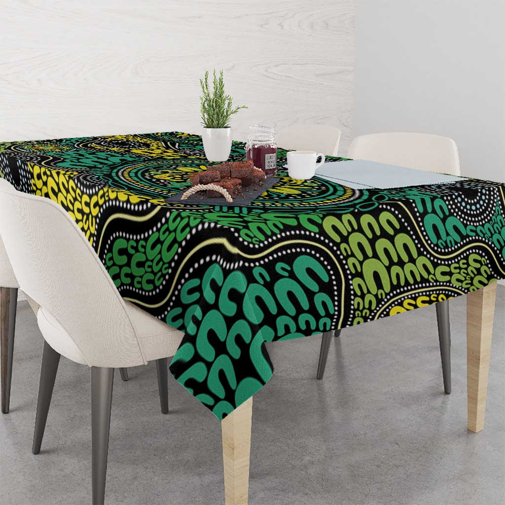 Personalised Aboriginal Art People Symbol Tablecloth
