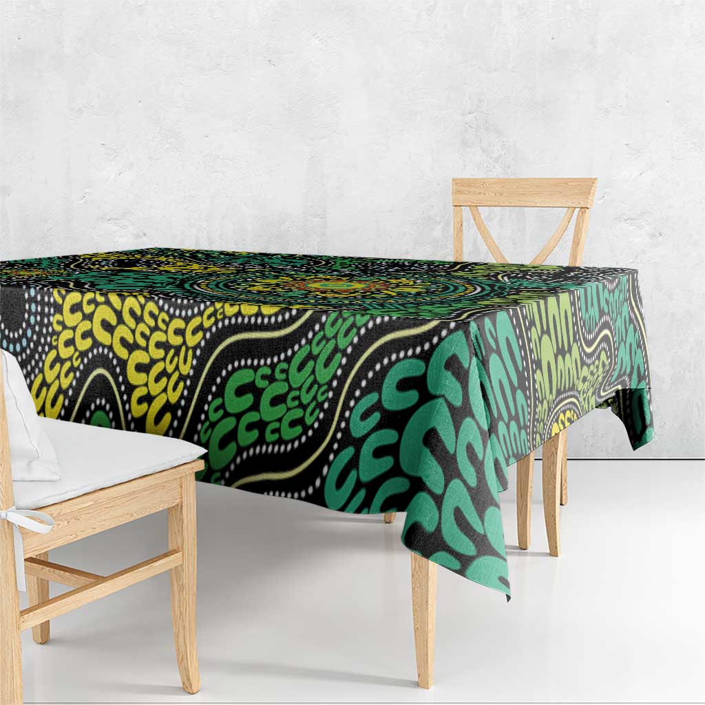 Personalised Aboriginal Art People Symbol Tablecloth