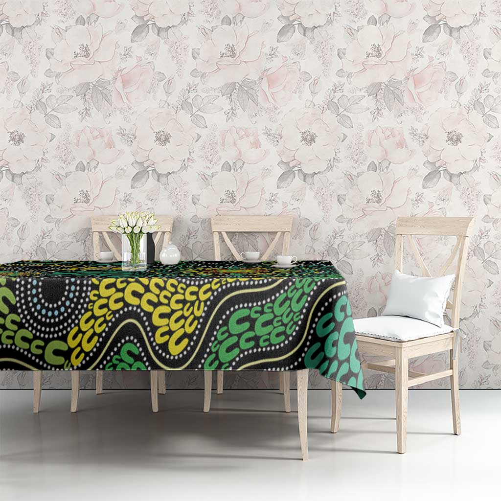 Personalised Aboriginal Art People Symbol Tablecloth