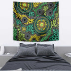 Personalised Aboriginal Art People Symbol Tapestry