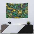 Personalised Aboriginal Art People Symbol Tapestry