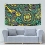 Personalised Aboriginal Art People Symbol Tapestry