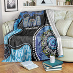 Personalised Aboriginal Art Woman Symbol Blanket
