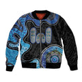 Personalised Aboriginal Art Woman Symbol Bomber Jacket