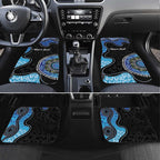 Personalised Aboriginal Art Woman Symbol Car Mats