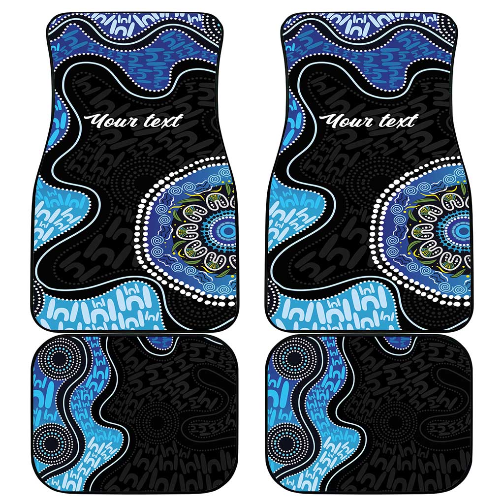 Personalised Aboriginal Art Woman Symbol Car Mats