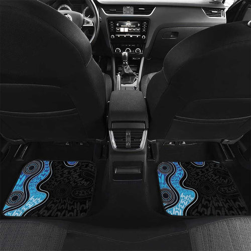 Personalised Aboriginal Art Woman Symbol Car Mats