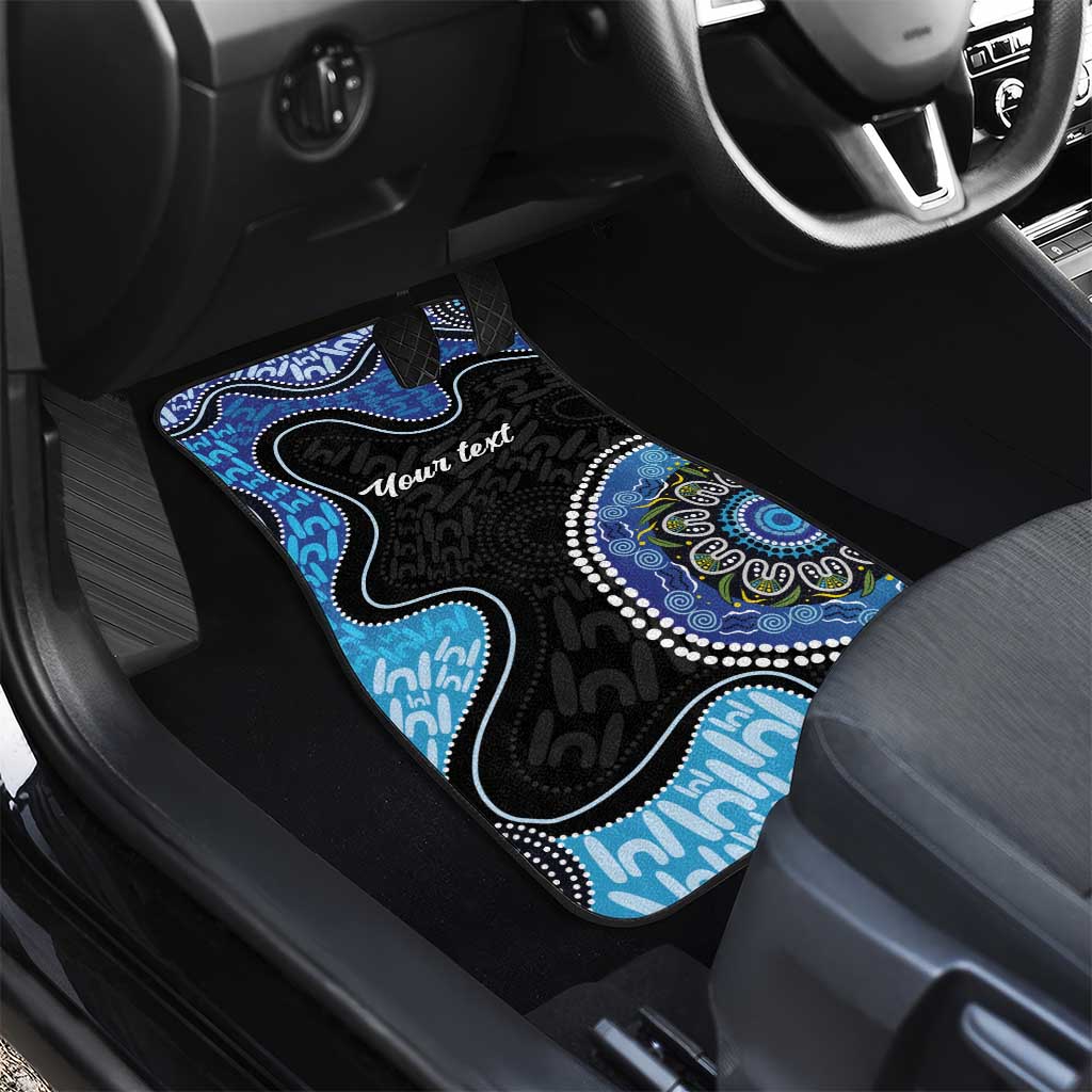Personalised Aboriginal Art Woman Symbol Car Mats