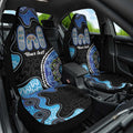 Personalised Aboriginal Art Woman Symbol Car Seat Cover