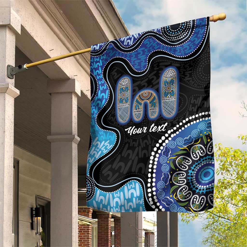Personalised Aboriginal Art Woman Symbol Garden Flag
