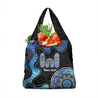 Personalised Aboriginal Art Woman Symbol Grocery Bag