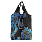 Personalised Aboriginal Art Woman Symbol Grocery Bag