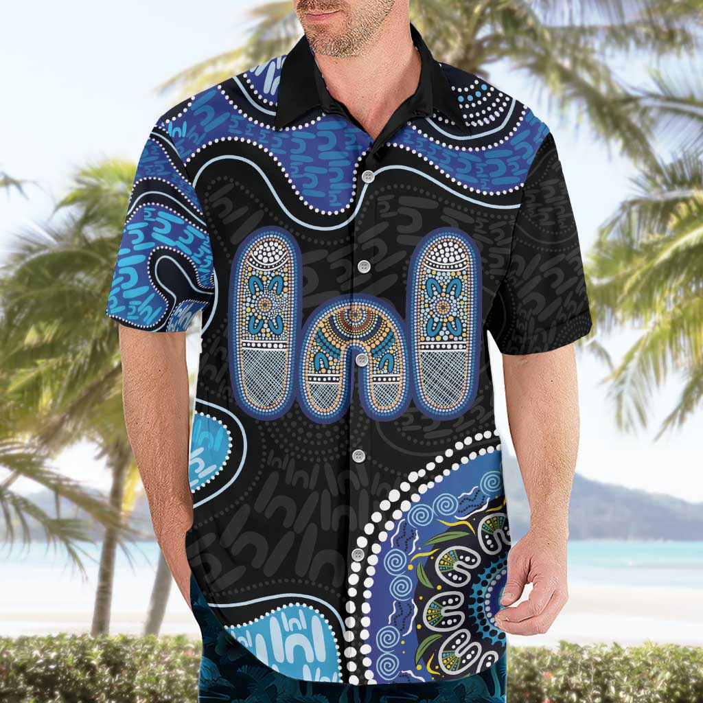 Personalised Aboriginal Art Woman Symbol Hawaiian Shirt