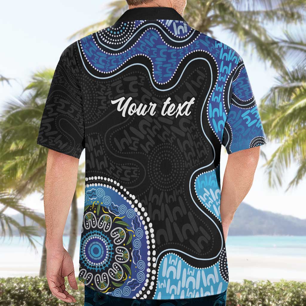 Personalised Aboriginal Art Woman Symbol Hawaiian Shirt