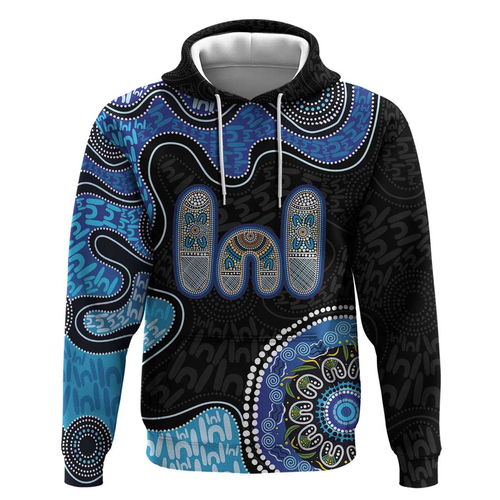 Personalised Aboriginal Art Woman Symbol Hoodie