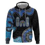 Personalised Aboriginal Art Woman Symbol Hoodie