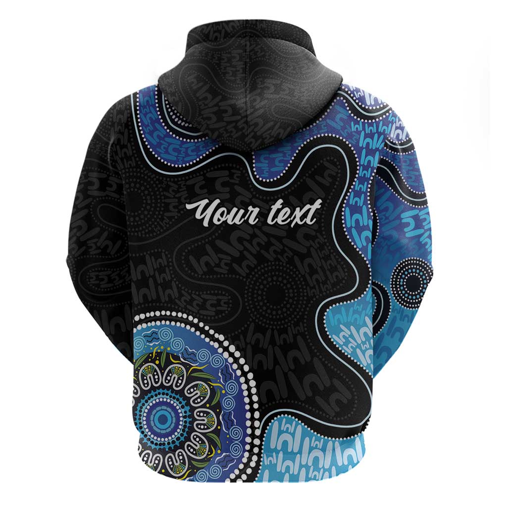 Personalised Aboriginal Art Woman Symbol Hoodie
