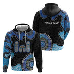 Personalised Aboriginal Art Woman Symbol Hoodie