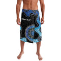 Personalised Aboriginal Art Woman Symbol Lavalava