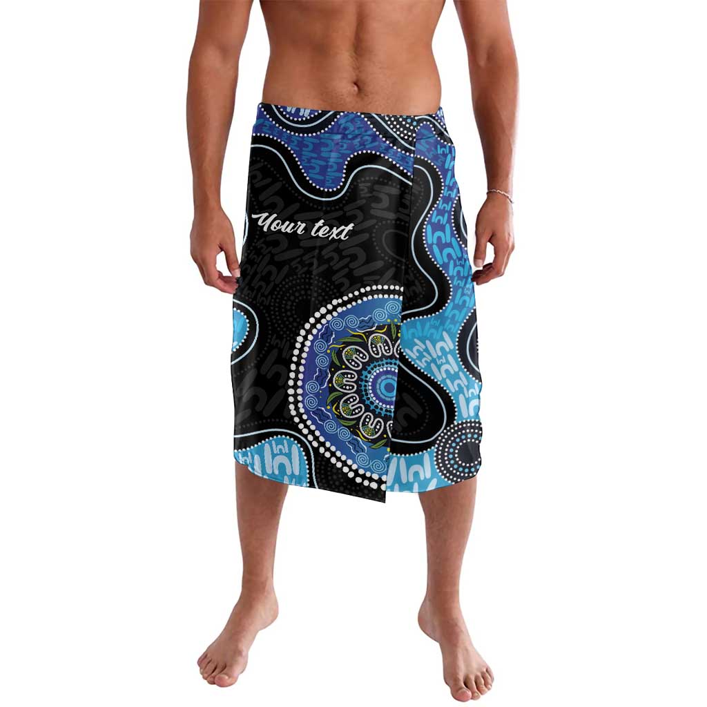 Personalised Aboriginal Art Woman Symbol Lavalava