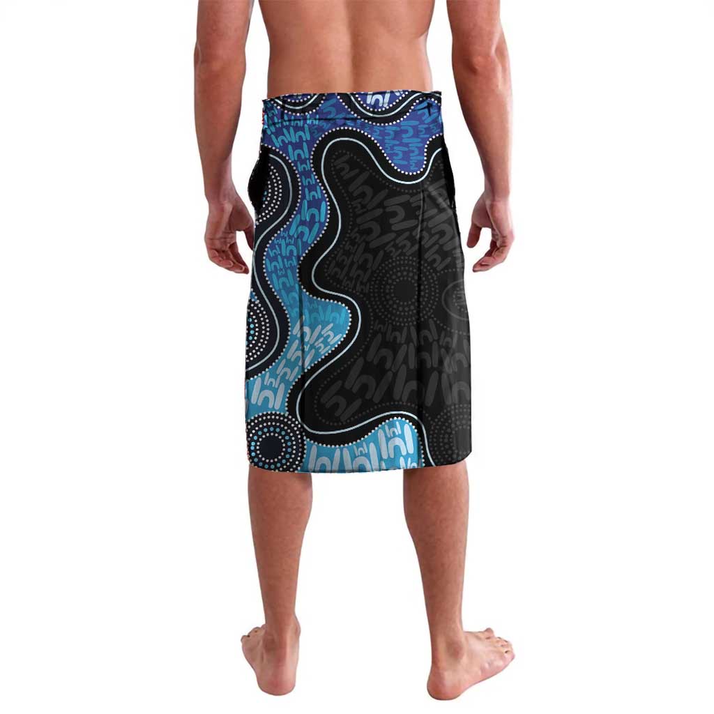 Personalised Aboriginal Art Woman Symbol Lavalava