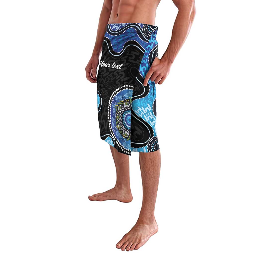 Personalised Aboriginal Art Woman Symbol Lavalava