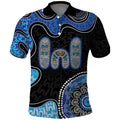 Personalised Aboriginal Art Woman Symbol Polo Shirt