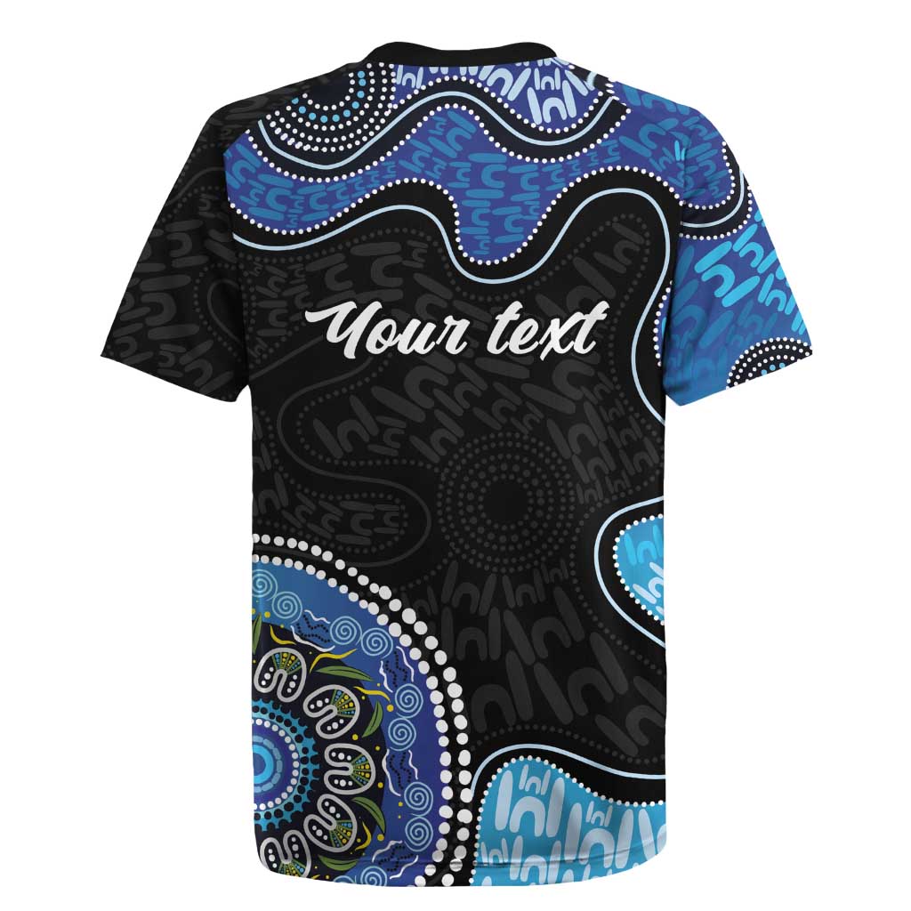 Personalised Aboriginal Art Woman Symbol Rugby Jersey