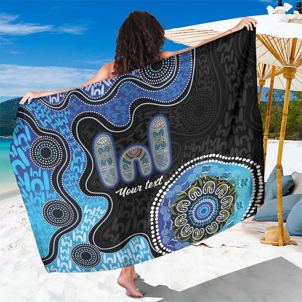 Personalised Aboriginal Art Woman Symbol Sarong
