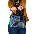 Personalised Aboriginal Art Woman Symbol Shoulder Handbag