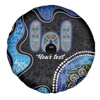 Personalised Aboriginal Art Woman Symbol Spare Tire Cover