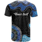 Personalised Aboriginal Art Woman Symbol T Shirt