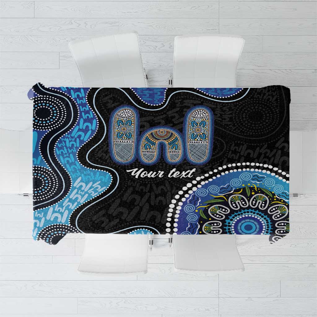 Personalised Aboriginal Art Woman Symbol Tablecloth