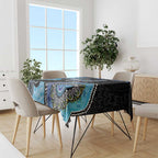 Personalised Aboriginal Art Woman Symbol Tablecloth