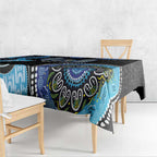 Personalised Aboriginal Art Woman Symbol Tablecloth