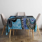 Personalised Aboriginal Art Woman Symbol Tablecloth