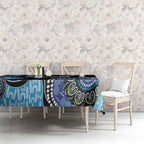 Personalised Aboriginal Art Woman Symbol Tablecloth