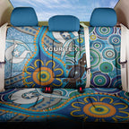 Personalised Aboriginal Platypus Back Car Seat Cover Torres Strait Islander Dhari Indigenous Dot Art